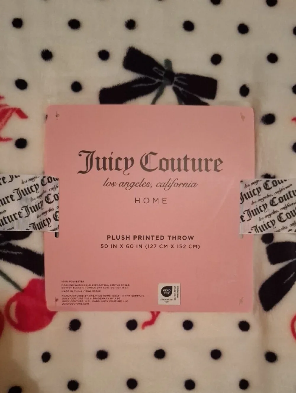 Juicy Couture soft plush